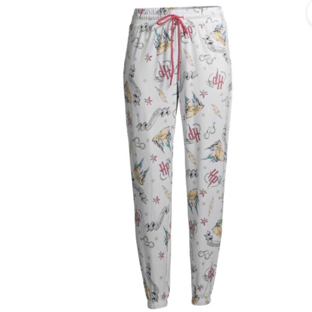 Pajama jogger pants Harry Potter womens new size M 8-10 Harry Potter polyester